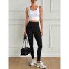 Imily Bela Womens High Waisted Leggings Butt Lifting Tummy Control Workout Running Gym Athletic Yoga Pants - 4 of 4