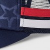 Baby Boys' Stars Trucker Hat - Cat & Jack™ Navy Blue 12-24M - 3 of 3