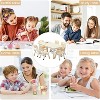 Kids Table and 6 Chair Set with Storage Box, Height Adjustable Toddler Table and Chairs Set for Ages 2-10 - 4 of 4