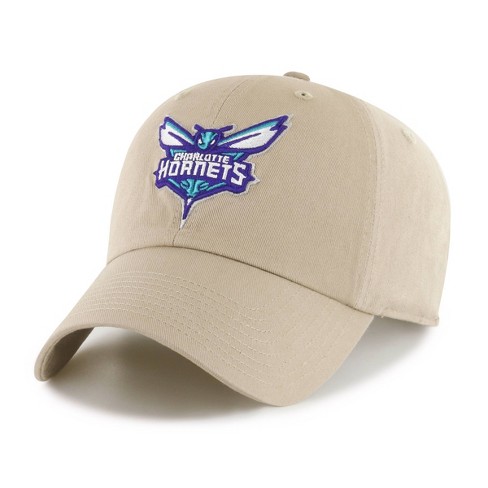 NBA Charlotte Hornets Khaki Clean Up Hat