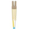 Monoprice Fiber Optic Cable - 5 Meter - Aqua | LC to LC, OM3, 50/125 Type, Multi Mode, 10Gb, Duplex - 4 of 4