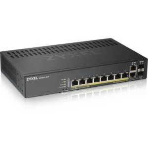 ZyXEL GS1920-8HPv2 8-port GbE Smart Managed PoE Switch - 1 of 4