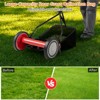 Tangkula 14" Manual Reel Mower w/ 5-Blade 6.6 Gallon Removable Grass Catcher for Garden - 4 of 4