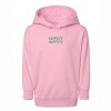 The Juniper Shop Embroidered Hippity Hoppity Stacked Toddler Hoodie - 4T - Pink - 3 of 4