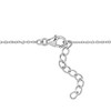 EVERLY JEWELRY  |   Silver White 1.11 CT TGW Tanzanite and White Topaz Necklace w/ Lobster Clasp Length (inches):18" - 2 of 4