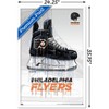 Trends International NHL Philadelphia Flyers - Drip Skate 21 Framed Wall Poster Prints - 3 of 4