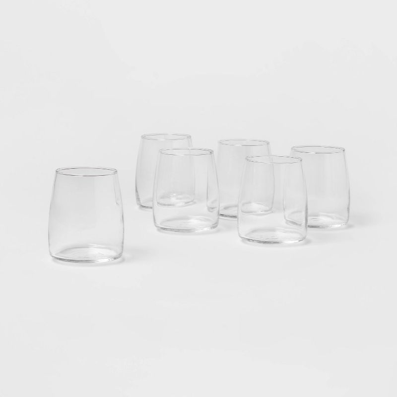 6pk Glass Cranston Cooler Glasses - Threshold™, 1 of 6