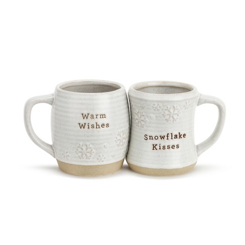 DEMDACO Mom & Daughter Hug Mugs - Set of 2