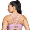 Glamorise Womens Zip Up Front-closure Sports Wirefree Bra 9266