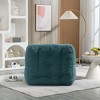 NicBex Bean Bag Chair for Adults Floor Chair Lazy Sofa Chair with Memory Foam and Ottoman for Reading Room, Living Room - 4 of 4