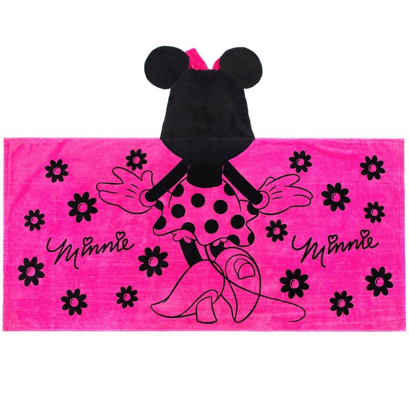 Minnie Mouse Kids&#39; Hooded Towel, 2 of 6