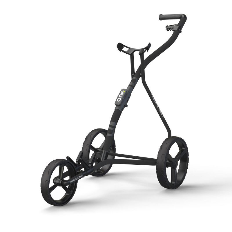 Wishbone ONE Megalite 3-Wheel Golf Bag Push Cart, 1 of 8
