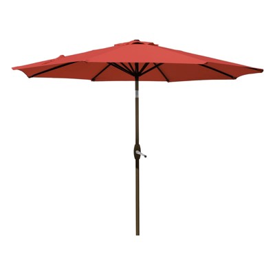 WestinTrends 9 Ft Outdoor Patio Market Table Umbrella with Tilt and Crank