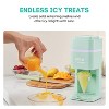 Elite Cuisine Snow Cone & Shaved Ice Maker Stainless Steel Shaving Blade Mint - 3 of 4