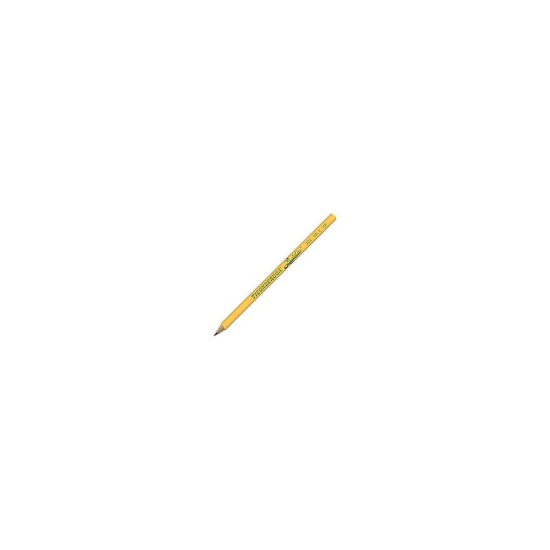 Dixon Ticonderoga Laddie Woodcase Pencil w/o Eraser HB #2 Yellow Dozen 13040, 2 of 3