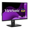 ViewSonic VG2748A-2K 27 Inch IPS QHD Ergonomic Monitor with Ambient Light Sensor, Auto Screen Dimmer, Screen Privacy Alert, USB HUB, DisplayPort, - 3 of 4