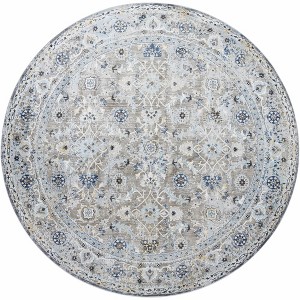 Hauteloom Finn Blue & Brown Area Rug - 1 of 4