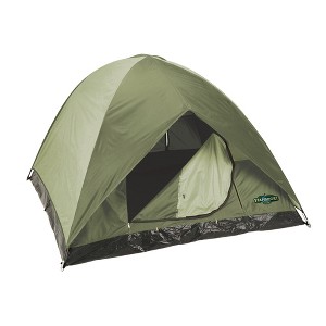 Stansport Trophy Hunter 3 Person Dome Tent Olive/Tan - 1 of 4