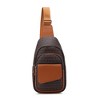 MKF Collection Kace M logo Printed Vegan Leather Women’s Sling Bag by Mia K - 2 of 4