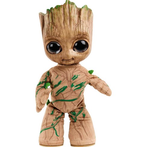 Marvel peluche Jeune Groot articulé marron 25 cm