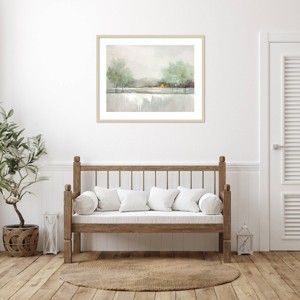 Amanti Art Natures Brushwork by Irena Orlov Wood Framed Wall Art Print - 1 of 4