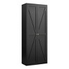 Maliang 27.56 x 13.78 x 64.96" 2 Doors Metal Storage Cabinet, Kitchen Pantry Cabinet With Adjustable Shelves - 2 of 4
