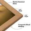 Americanflat Picture Frame with shatter-resistant glass - Wall Mounted Horizontal and Vertical Formats - 3 of 4