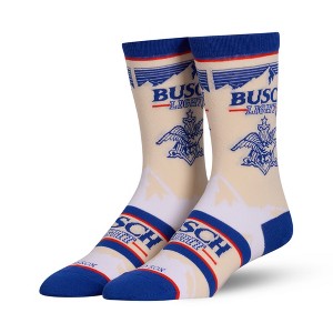 Cool Socks, Busch Light Retro, Funny Novelty Socks, Medium - 1 of 1