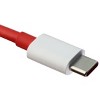 OnePlus (3.3-Ft) 1m USB to USB-C Charge and Sync Warp Cable - Red/White (D287) - 2 of 3