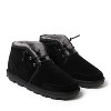 Fireside by Dearfoams Men's Shepparton Lace Up Shearling Bootie - 3 of 4