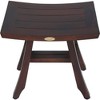 18" Satori DT100 Wide Teak Shower Transfer Bench/Seat - EcoDecors - 4 of 4