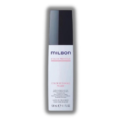 Milbon COLOR PRESERVE Color Retaining Primer | A powerful, silk-based complex which supersedes hollow tubular gaps - (4.1 oz)