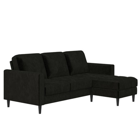 Target black shop couch