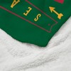 NBA Seattle Supersonics Hardwood Classics Silk Touch Faux Shearling Throw Blanket - 4 of 4