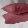 Classic Cool & Crisp 100% Cotton Percale Pillow Case Set - 3 of 3