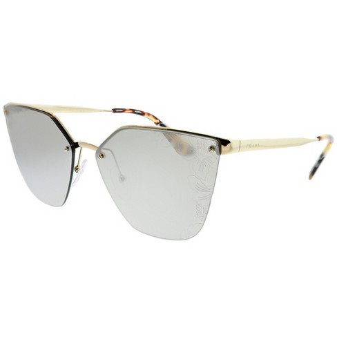 Prada Zvn121 Womens Cat eye Sunglasses Pale Gold 63mm Target