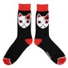 Demon Slayer Fox Mask Casual Crew Socks for Men - 2 of 3