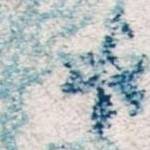 cream/turquoise