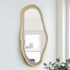 LNC Irregular Silver Wall Mirror,32.5"W x 47.2"H,31.9"W x 47.2 "H, 31.9"W x 47.9" H ,Silver,Black,Gold - 4 of 4