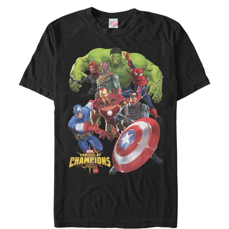 Men's Marvel Contest of Champions Team T-Shirt, 1 of 5