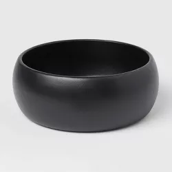 54oz Acacia Modern Serving Bowl Black - Threshold™
