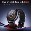 HONGGE Smart Watch with 1.43" AMOLED Display, Bluetooth Calls, SpO₂ & Heart Rate Monitor, 100+ Sports Modes, Bonus Leather Strap Included - 2 of 4