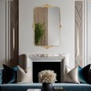 Howard Elliott 26"x40" Wanstead Park Gold Gilded Rectangular Vanity Mirror - 3 of 4