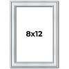 PosterPalooza | Photo Size Classic Silver Picture Frame - UV Acrylic, Foam Board Backing, Hanging Hardware - 2 of 4