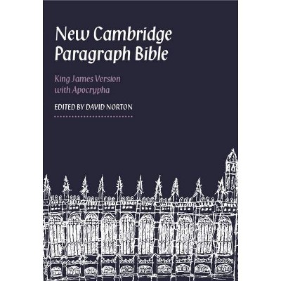  New Cambridge Paragraph Bible-KJV - (Leather Bound) 