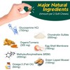 PetriMins Advanced Dogs Hip & Joint Supplement with Glucosamine & Chondroitin(Organic Turmeric, Egg Shell Membrane, Green Lipped Mussel)90 ct-Bacon - 3 of 4