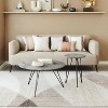 Zuo Malo Coffee Table Set Gray & Black - 3 of 4