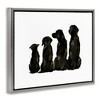 Stupell Industries Family Pet Silhouette Design, 21" x 17" - 3 of 4
