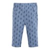 Hudson Baby Infant Boy Cotton Bodysuit, Pant and Shoe Set, Whaley Cute Anchor - 4 of 4