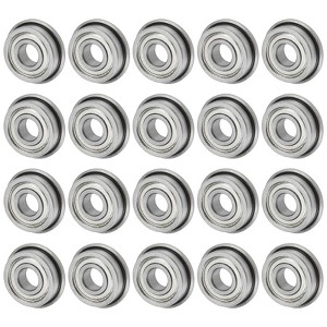 Unique Bargains Chrome Steel Durable Multipurpose Use Flanged Ball Bearing - 1 of 4